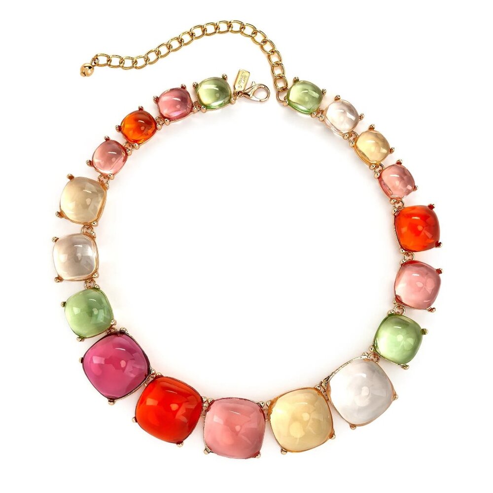Kenneth Jay Lane, Pastel Stones Necklace